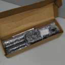 Livabber Industrial Pipe Clothes Rack, Heavy Duty Detachable Iron Garment Rack Wall Mounted, Rustic Saving Space Clothes Bar Multi-Purpose Hanging Rod for Bedroom, Closet, Black (60 Inch)