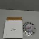 BinaryABC Outdoor Window Thermometer for Outside Temperature, No Battery Required for Home, Office, Patio, Garden Decor