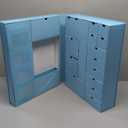 Baby Keepsake Box - Baby Memory Box - Baby Boy Girl Keepsake Box Tins Memory Box Pregnancy Baby Bubbs Storage Box Baby First Year Box Library Baby All-in-One Organizer, Blue