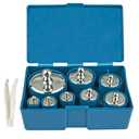 Calibration Weigh 10g 20g 50g 100g 200g 500g 8PCs/Set Total 1kg,M1 High Precision Scale Weights, for Digital Scale, Kitchen Scale (10g-500g)