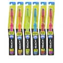REACH Crystal Clean Firm Adult Toothbrush, 1 ea - Colors May Vary (Pack of 6)