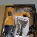 SEEKONE Heat Gun 1800W 122-120250- 650Fast Heating Heavy Duty Hot Air Gun Kit Variable Temperature Control Overheat Protection with 4 Nozzles for Crafts, Shrinking PVC, Stripping Paint(5.2FT)