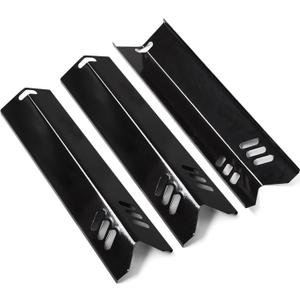 Criditpid B0212-040 Grill Heat Tent Replacement Parts for Blue Rhino 3 Burner GBC1932L GBC1793W Grill, Porcelain Steel 55-24-198 Heat Plate Shields for Revoace Grill Parts GBC1706W GBC1705WV Grill