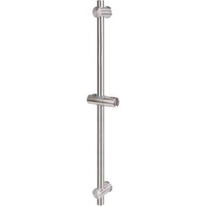 NearMoon Slide Bar with Height/Angle Adjustable Handheld Shower Holder, Bathroom SUS 304 Stainless Steel Head Holder for Bath (Screw Mounted, Brushed Nickel)