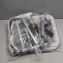 Toilet Safety Rails, Adjustable Toilet Frame for Elderly, Seniors, Handicap & Disabled, Foldable Handicap Toilet Handles Fit Any Toilets (Gray)