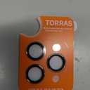 TORRAS 3-Year Ultimate Durability 9H+ glass for iPhone 16 Pro Max/16 Pro Camera Lens Protector [1:1 Invisible Fit & Ultra Clarity] Camera Protector 16 Pro Max/16 Pro Tempered Glass, Black Titanium (iPhone 16 Pro Max/16 Pro)