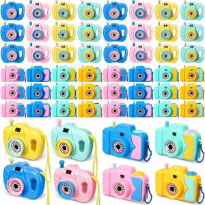 48 Pcs Kids' Toy Camera Thanksgiving Kids Gifts Children's Role Play Prop with Images in Viewfinder Mini Toy Camera for Boys Girls Birthday Thanksgiving Party Favors Goodie Bag Return Gifts