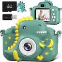 GREENKINDER Kids Camera, Toddler Camera for Boys Girls, Toys Gifts for Christmas Birthday Boys Girls Kids 39 Year Old Digital Video Camera with 32GB TF Card