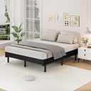 Awesofurni Box Spring for Queen Bed, 5 Inch Low Profile Queen Box Spring Only Bed Base, Heavy Duty Metal Frame Mattress Foundation with Fabric Cover, Easy Assembly-Noise Free