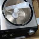 VEVOR Upright Automatic Ice Cream Maker with Built-in Compressor, 2 Quart No Pre-freezing Fruit Yogurt Machine, Stainless Steel Electric Sorbet Maker, 4 Modes Gelato Maker with Digital Display & Timer (Vertical, Silver Black)