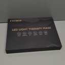  EVFOFO Red Light Therapy Mask for Face, 7 Colors LED Face Mask Light Therapy At Home, Led Face Mask Light Therapy, Black : Beauty & Personal Care