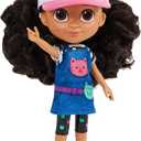 Gabby's Dollhouse, 8-inch Gabby Girl Doll (Travel Edition) with Accessories, Kids Toys for Ages 3 and up