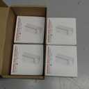 SwitchBot Smart Water Leak Detector, 100dB Adjustable Alerts & App Alerts, IP67 Waterproof, Water Sensor for Kitchen, Bathroom, Basement, No Hub Required (Support 2.4G) (White, Pack, 4)