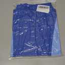 LIFAky Girls Half Collar Sweatshirt Size 11-12Y Blue and White Pullover Clothes Girls Color Block Outfits Long Sleeve Casual Tops