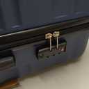 Luggage Sets 7 Piece, 20/24/28in Hardside Suitcase With Spinner Wheels, 20 Inch Carry On Luggage Airline Approved, Durable Suitcase Sets with TSA Locks for Travel (Blue)