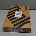 Ergonomic Wireless Keyboard and Mouse Set Creamy Wireless Keyboard Silent Mice Set with Wrist Rest for Computer, Laptop, PC, Mac, Windows (Gray White)