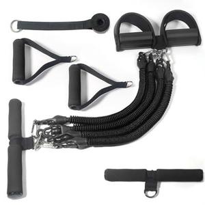 Fitness Pull Pedal Exercise at Home Fitness Exercise Resistance Band Sports Weight Loss Thin Belly Shaping Exerciser (Color : Black)