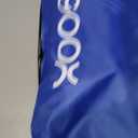 GOOX Outdoor Beach Ball Game with Carrying Bag, 3 Balls and Net - Roundnet Game Set for Adults - Played Outdoors, Indoors, Beach, Lawn, Yard and Park(Blue)
