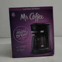 Mr. Coffee® 5-Cup Mini Brew Switch Coffee Maker, Black