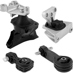 (Genuine OE Quality) Engine Motor Mount Compatible with Honda Civic 1.8L 2006-2011 Auto Transmission Motor Mount Replace A4530 A4534 A4543 A4546