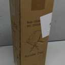 Swivel Portable Camping Chair for Adults, Fast Setup, Lightweight & Small Folding Chair with Cup Holder, Side Pocket and Carry Bag - Support 330 LBS (Black)