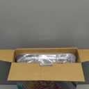 Air Fryer Basket, OPENICE 2 Set Air Fryer Pan and Crisper Tray for Oven, Non-stick Oven Air Fryer Basket for Baking and Crispy Foods - Large & Medium (15.6"  11.6" & 12.8"  9.6")