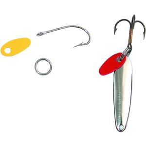 Swedish Pimple Jigging Lure (1/10 oz, Nickel)