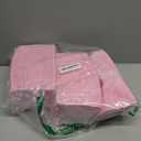 120 Pcs Pink Linen-Feel Paper Napkins with Built-in Flatware Pocket, Mother's Day Pocket Linen Napkin Prefolded Cloth Like Paper Napkins Bulk for Anniversay Wedding Baby Shower Birthday Bridal Party