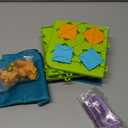 STEM Board Games Kids Toys, Maze Brain Teaser Puzzles Learning Games for Kids Ages 4-8 118 Challenges 5 Difficulty Levels Squirrel Logic Track Building Blocks, Educational Montessori Birthday Gifts (medium size)