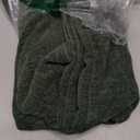 GAWAMAY Decorative Square Throw Pillow Covers 20"x20" Inch Set of 2, Super Soft Chenille Pillows Farmhouse Pillowcase for Living Room Bedroom Sofa Couch Cushion Cover Dark Green 50x50cm (No Insert)