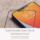 Moshi AirFoil Pro Glossy Screen Protector Compatible with iPhone 12 Mini Screen Protector, Edge-to-Edge, Anti-shatter, Easy Install, Bubble-proof, for 5.4" iPhone 12 Mini (2020)