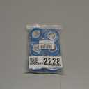 Kuanfine 6 Pack 1 Inches Self Adhesive Bandage Wrap Vet Wrap for Pets, Stretch Self Adherent Tape Cohesive Wrap for Athletic, Sports, Wrist and Ankle(Blue)