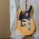 Squier Affinity Series Telecaster Electric Guitar, Butterscotch Blonde, Maple Fingerboard