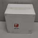 Liacere 100PCS Red and Gold Square Plastic Plates-50PCS Heavy Duty 9.5inch Disposable Dinner Plates and 50PCS 6inch Red Dessert Plate - Gold Plastic Plate for Party&Wedding&Christmas