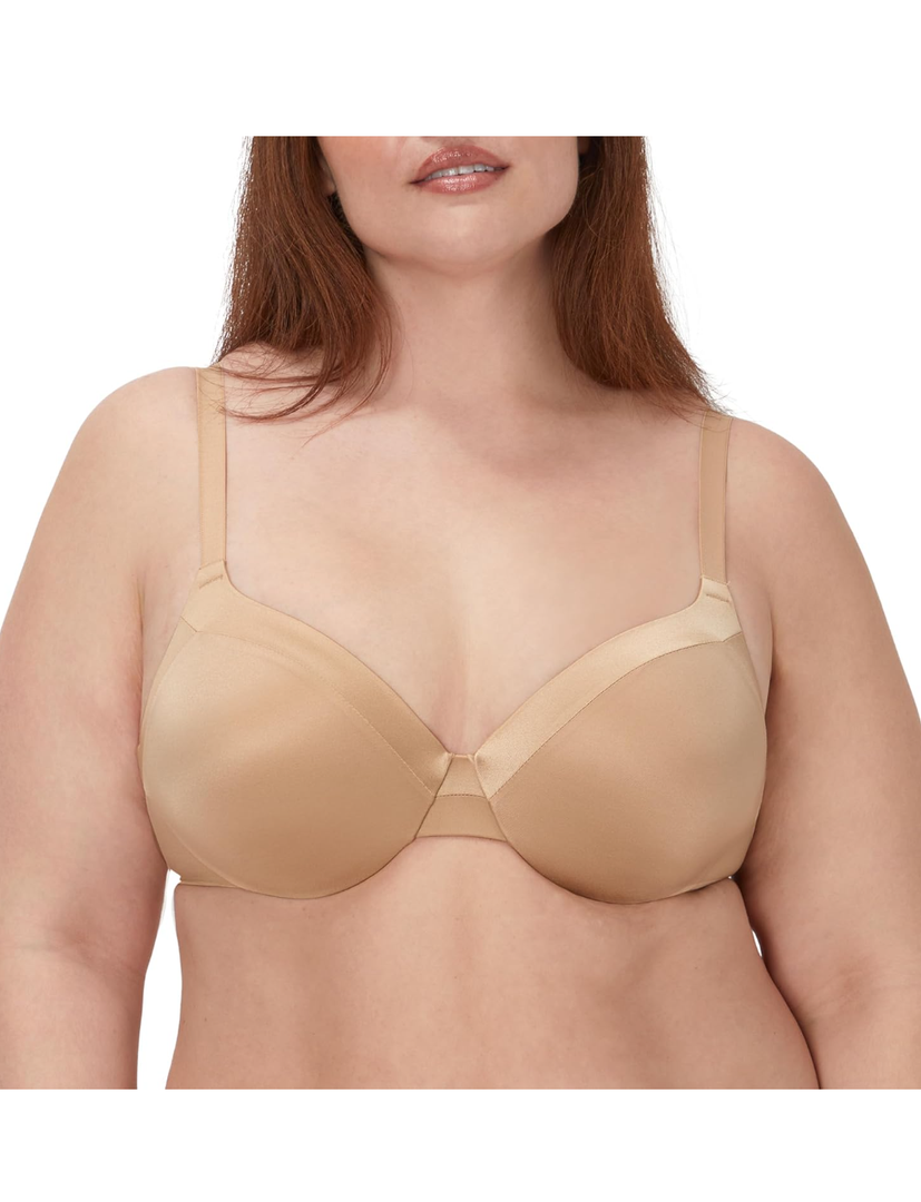 Maidenform Women's Comfort Devotion Underwire Bra, Full Coverage Convertible T-Shirt Bra Size 38DD