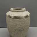 Large Ceramic Flower Vase Home Decor Rustic Vintage Terracotta Vase 10.4"