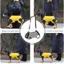 Dog Lift Harness,Dog Lift Sling,Full Body Support & Recovery Sling,Dog Lifter Vest Harness Can be Pulled,Carried,and Lifted Yellow XL