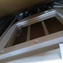 Babelio Extra Wide Dog Gate with Cat Door, CatPrivilege III, 29-48"