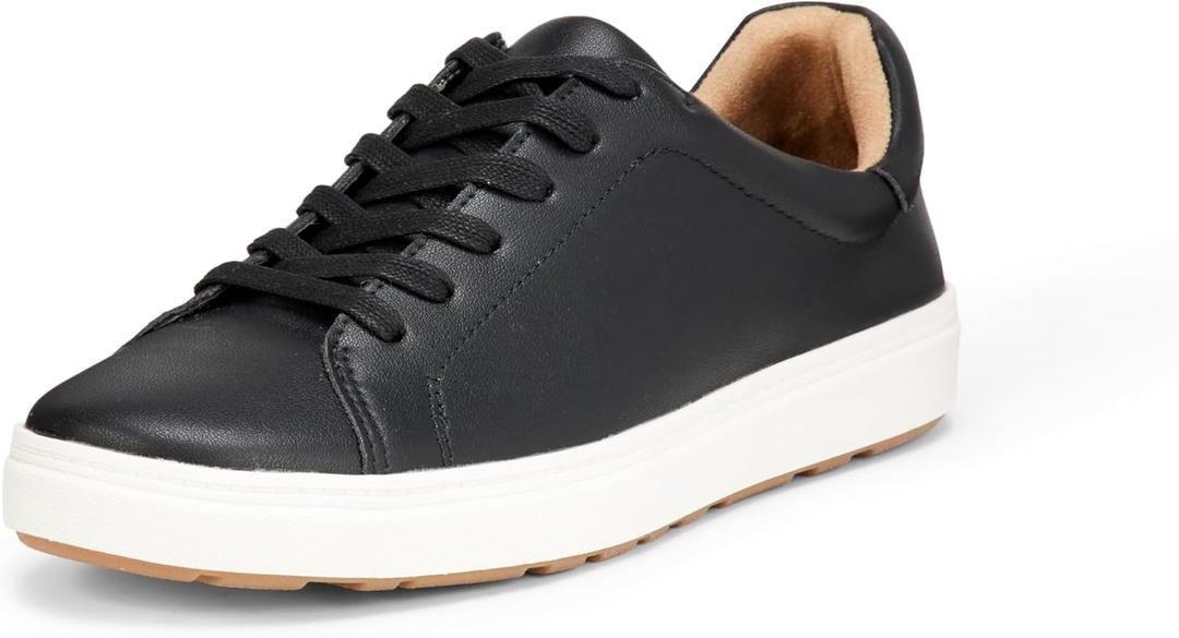 Amazon Essentials Unisex Kids' Low Top Classic Sneakers for Boys and Girls (11 Little Kid, Black)