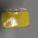Top Bottom Front Back Housing Shell Case Cover Replacement for New 3DS LL XL Faceplate Cover (Yellow)