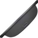 Cargo Cover for Nissan Rogue 2021 2022 2023 2024 2025 Accessories Rear Trunk Cover Rear Trunk Security Cover Shielding Shade, Black, Not for Rogue Sport