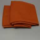 Burnt Orange Curtains 96 Inches Long for Living Room Bohemian Autumn Boho Fall Decor Set of 2 Panels Grommet Faux Linen Semi Sheer Thanksgiving Curtains for Dining Room Bedroom 52x96 Inch Length