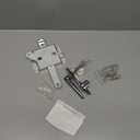 MorningRo Garage Door Lock Kit Universal LHandle Lock with Inside Side Latch Keys Garage Door Repair Parts Replacement Hardware Kit for Home Improvement