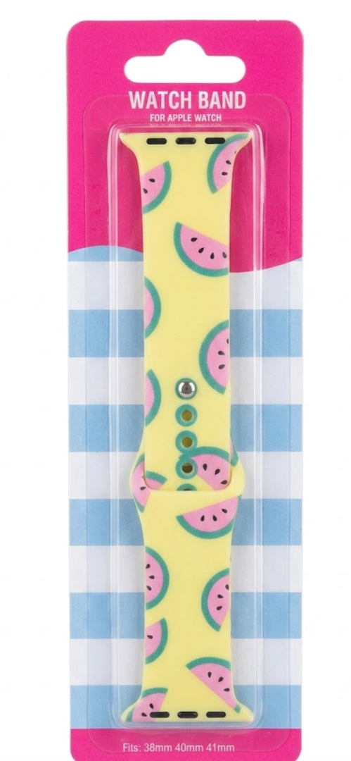 Apple Watch Band Fits: 38mm, 40mm, 41mm Watermelon