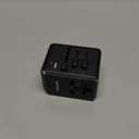 Universal Travel Adapter, 30W International Power Adapter with 4 USB-C & 1 USB-A Ports, European Travel Plug Adapter, Worldwide Travel Essentials for EU UK AUS USA