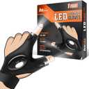 Lenski Fathers Day Gift for Husband Dad, Gifts for Men Flashlight Gloves, Fathers Day Gift from Daughter Wife Son, Dad Gifts for Him Dad Husband, Birthday Gifts for Men Him Grandpa