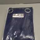 COSVIYA Grommet Blackout Room Darkening Navy Blue Curtains 84 inch Length 2 Panels,Thick Polyester Light Blocking Insulated Thermal Window Curtain Drapes for Bedroom/Living Room,52x84 inches