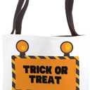 Construction Worker Trick or Treat Bag Tote Bag (16 inches)