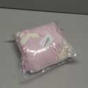 Witch Hat and Pink Crown Blanket for Girls 50 x 60 Inch Glow in The Dark Fun Witch Theme Throw Blanket Team Gifts for Christmas Halloween Thanksgiving Gift Decoration