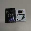 Mini Wireless Carplay Adapter for iPhone - Carplay Wireless Adapter Car Play Dongle Bluetooth, Compatible with iPhone iOS 10+, [2025 Upgraded] Silver